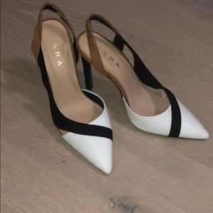 Zara heels, size 37. Worn once.